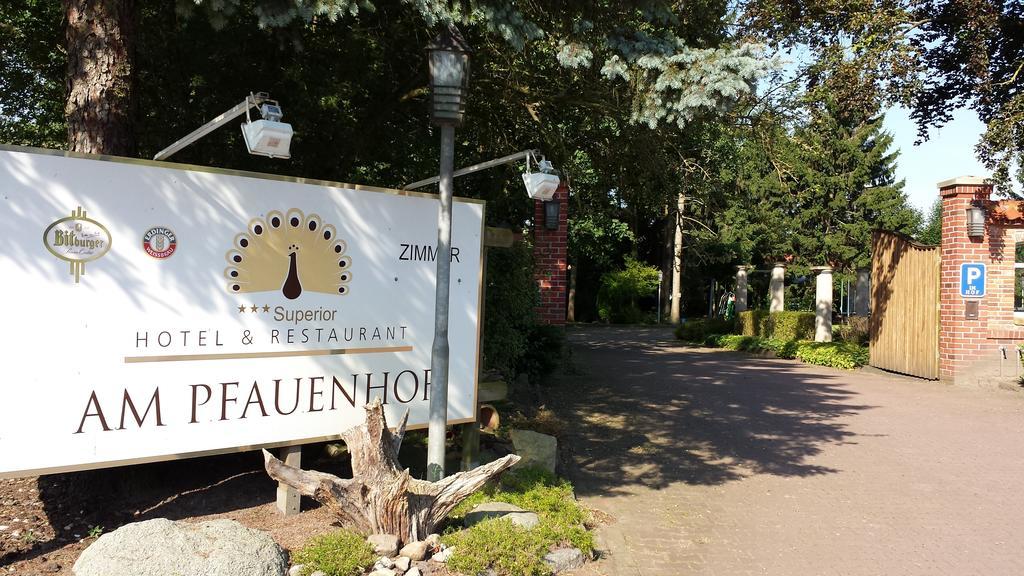 Hotel Restaurant Am Pfauenhof Quakenbrück المظهر الخارجي الصورة